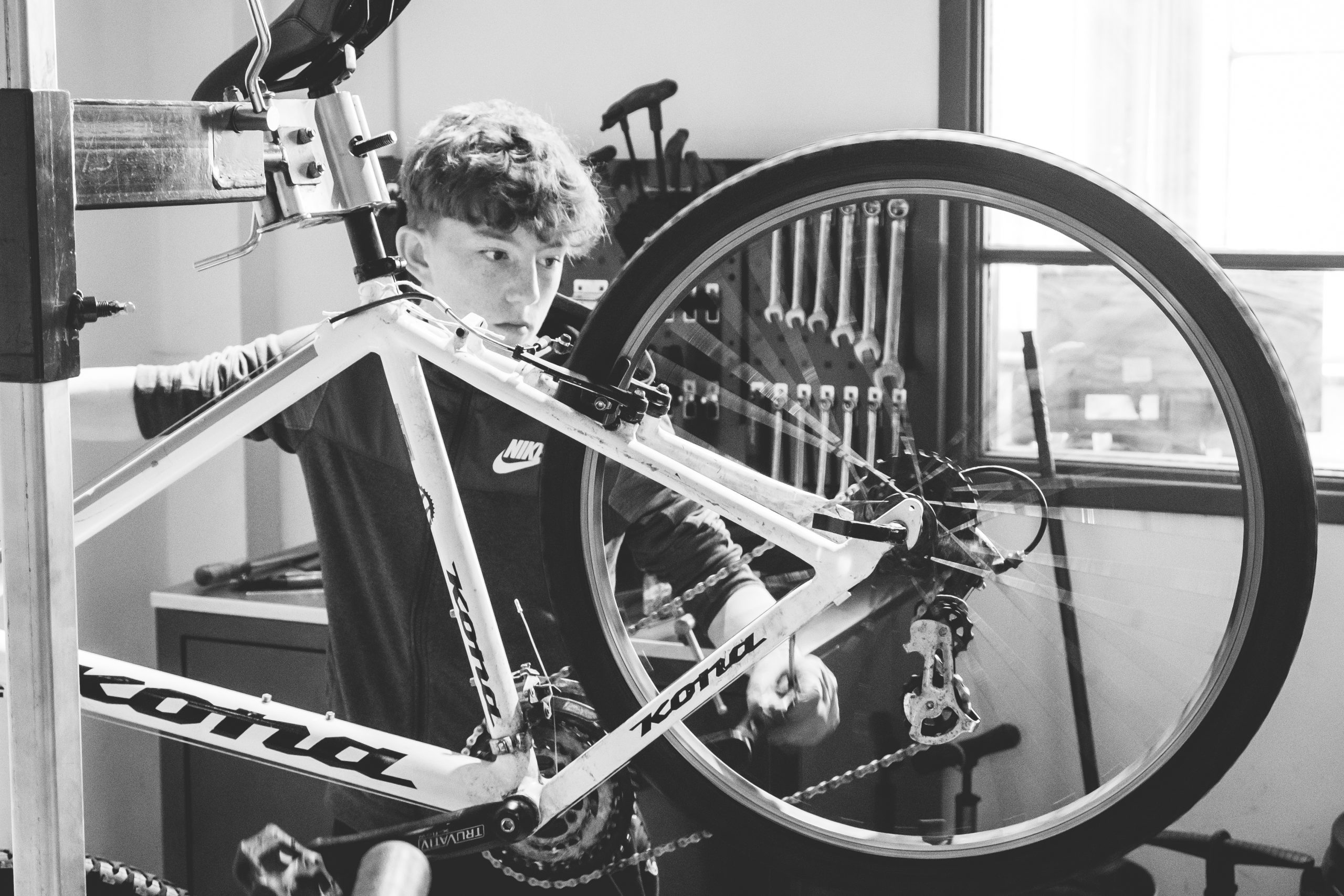 Free bike building workshops and training courses